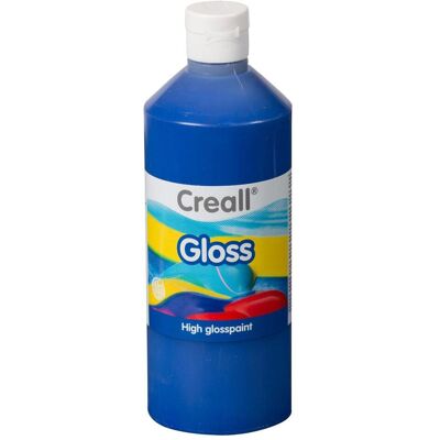 Creall Blau Hochglanzfarbe - Kunst & Bastel - 500ml Creall Blau Hochglanzfarbe - Kunst & Bastel - 500ml