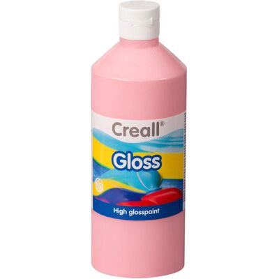 Creall, Künstlerfarbe + Bastelfarbe, Gloss Glansverf Roze, 500ml (500 ml) Creall, Künstlerfarbe + Bastelfarbe, Gloss Glansverf Roze, 500ml (500 ml)