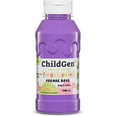 ChildGen, Künstlerfarbe + Bastelfarbe, Super abwaschbare Fingerfarbe Lila (350 ml) ChildGen, Künstlerfarbe + Bastelfarbe, Super abwaschbare Fingerfarbe Lila (350 ml)