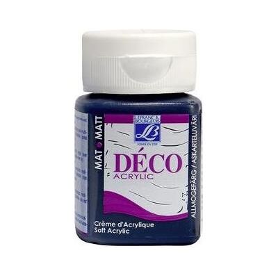 Lefranc & Bourgeois, Künstlerfarbe + Bastelfarbe, Deco Soft Acrylic 50 ml Prussian Blue 046 (50 ml) Lefranc & Bourgeois, Künstlerfarbe + Bastelfarbe, Deco Soft Acrylic 50 ml Prussian Blue 046 (50 ml)