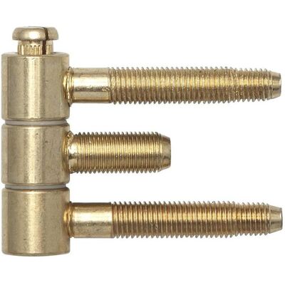 SFS, Türband, Stahlzargenband (Türband) 3-teilig, Einbohrband 16x46,7mm Stahl vermessingt SFS, Türband, Stahlzargenband (Türband) 3-teilig, Einbohrband 16x46,7mm Stahl vermessingt
