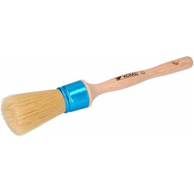 Koma Tools, Pinsel, Iron ferrule brush with heel nº 12 ø42 x 80 mm (42 mm) Koma Tools, Pinsel, Iron ferrule brush with heel nº 12 ø42 x 80 mm (42 mm)