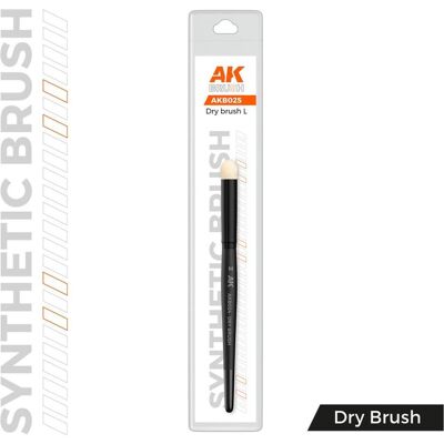 AK Interactive, Pinsel, Ak Synthetic Dry Brush - L AK Interactive, Pinsel, Ak Synthetic Dry Brush - L