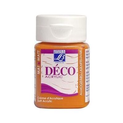 Lefranc & Bourgeois, Künstlerfarbe + Bastelfarbe, DECO SOFT ACRYLIC 50 ML TANGERINE 221 (50 ml) Lefranc & Bourgeois, Künstlerfarbe + Bastelfarbe, DECO SOFT ACRYLIC 50 ML TANGERINE 221 (50 ml)