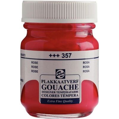 Talens, Künstlerfarbe + Bastelfarbe, Gouache Extra Fine Quality Bottle 50 ml Rose 357 (50 ml) Talens, Künstlerfarbe + Bastelfarbe, Gouache Extra Fine Quality Bottle 50 ml Rose 357 (50 ml)