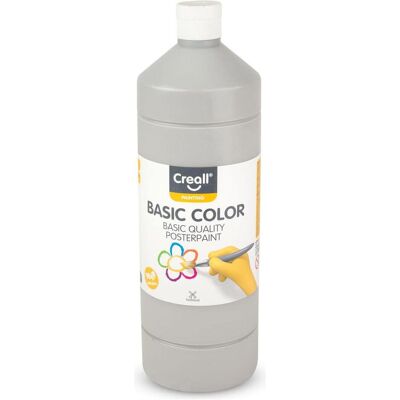 Creall, Künstlerfarbe + Bastelfarbe, Schoolverf Grijs, 1 liter (1000 ml) Creall, Künstlerfarbe + Bastelfarbe, Schoolverf Grijs, 1 liter (1000 ml)
