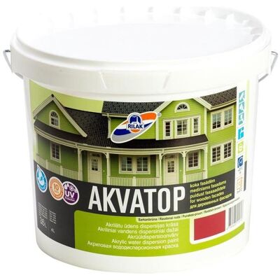 Rilak, Künstlerfarbe + Bastelfarbe, Paint Akvatop Reddish-Brown3.6l (3600 ml) Rilak, Künstlerfarbe + Bastelfarbe, Paint Akvatop Reddish-Brown3.6l (3600 ml)
