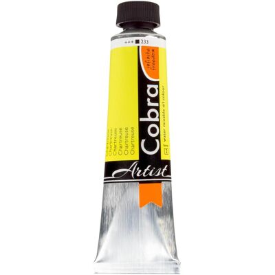Cobra Künstlerfarbe + Bastelfarbe, Artist Ölfarbe Tube 40 ml Chartreuse 233 (40 ml) Cobra Künstlerfarbe + Bastelfarbe, Artist Ölfarbe Tube 40 ml Chartreuse 233 (40 ml)