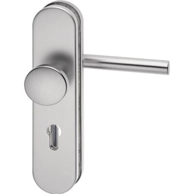 EDI, Türgriff + Türgarnitur, Schutzgarnitur Logo 8743/0792 Aluminium F1 92 mm 65-75 mm (Türgriff) EDI, Türgriff + Türgarnitur, Schutzgarnitur Logo 8743/0792 Aluminium F1 92 mm 65-75 mm (Türgriff)