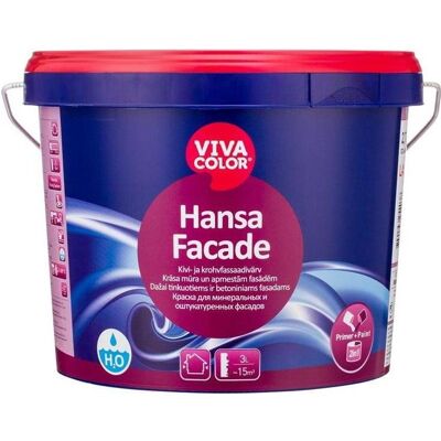 Viva Color, Künstlerfarbe + Bastelfarbe, Facade Paint Hansa Facade 2,7l La-Alus (2700 ml) Viva Color, Künstlerfarbe + Bastelfarbe, Facade Paint Hansa Facade 2,7l La-Alus (2700 ml)
