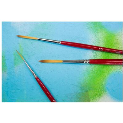 Pebeo, Pinsel, Pinsel Iris Polyamidfaser Gold Liner N°04 Pebeo, Pinsel, Pinsel Iris Polyamidfaser Gold Liner N°04