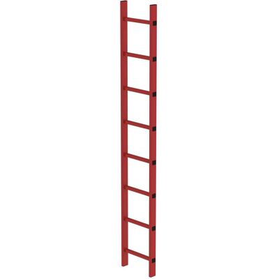 Munk Günzburger Steigtechnik Schachtleiter - 8 Sprossen - 300mm Breite - 2.24m Lang Munk Günzburger Steigtechnik Schachtleiter - 8 Sprossen - 300mm Breite - 2.24m Lang