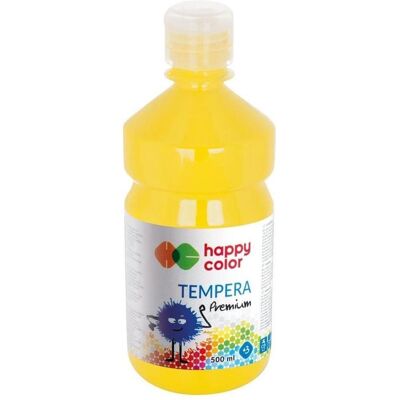 Happy Color, Künstlerfarbe + Bastelfarbe, Premium-Temperafarbe 500 ml gelb COLOR (500 ml) Happy Color, Künstlerfarbe + Bastelfarbe, Premium-Temperafarbe 500 ml gelb COLOR (500 ml)