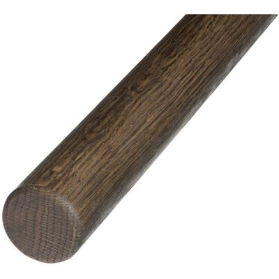 OK-Line, Treppengeländer + Handlauf, Holz-Handläufe Ø 42 mm (Holz Schwarz geölt) OK-Line, Treppengeländer + Handlauf, Holz-Handläufe Ø 42 mm (Holz Schwarz geölt)