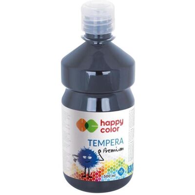 Happy Color, Künstlerfarbe + Bastelfarbe, Premium-Temperafarbe 500 ml schwarz COLOR (500 ml) Happy Color, Künstlerfarbe + Bastelfarbe, Premium-Temperafarbe 500 ml schwarz COLOR (500 ml)