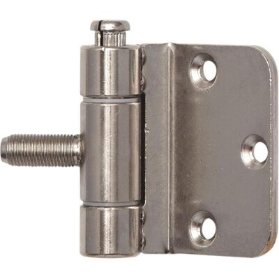 SFS - Stahlzargenband 3-teilig 18x62 - Stahl vernickelt - 18x62mm - Door hardware SFS - Stahlzargenband 3-teilig 18x62 - Stahl vernickelt - 18x62mm - Door hardware