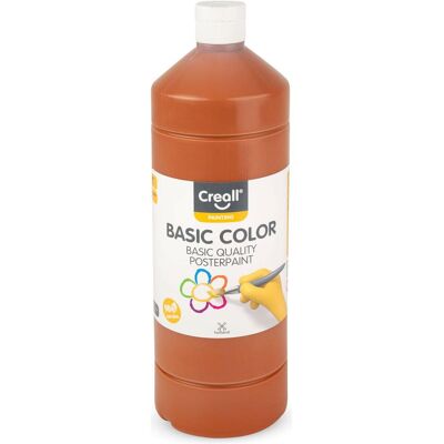 Creall, Künstlerfarbe + Bastelfarbe, Schoolverf Lichtbruin, 1 liter (1000 ml) Creall, Künstlerfarbe + Bastelfarbe, Schoolverf Lichtbruin, 1 liter (1000 ml)