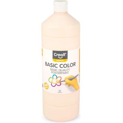 Creall, Künstlerfarbe + Bastelfarbe, Schoolverf Perzik, 1 liter (1000 ml) Creall, Künstlerfarbe + Bastelfarbe, Schoolverf Perzik, 1 liter (1000 ml)