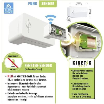 Protector, Zubehör Belüftungstechnik, Funk-Abluftsteuerung ASK-5030 1800 W Protector, Zubehör Belüftungstechnik, Funk-Abluftsteuerung ASK-5030 1800 W