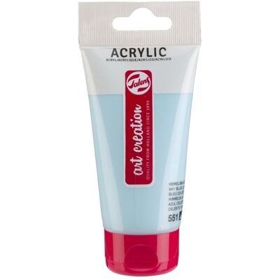 Künstlerfarbe + Bastelfarbe, Talens Art Creation Acrylfarbe, Tube 75 ml, Himmelblau hell (75 ml) Künstlerfarbe + Bastelfarbe, Talens Art Creation Acrylfarbe, Tube 75 ml, Himmelblau hell (75 ml)