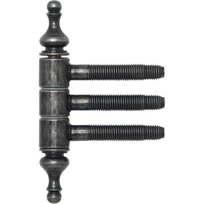 SFS, Türband, Einbohrzierband 16 mm Türband mit 3-Stufengewindebolzen, schwarz antik SFS, Türband, Einbohrzierband 16 mm Türband mit 3-Stufengewindebolzen, schwarz antik