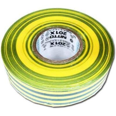 Geko Bicolor PVC Isolierband - 20 m x 19 mm - Elektrik Geko Bicolor PVC Isolierband - 20 m x 19 mm - Elektrik