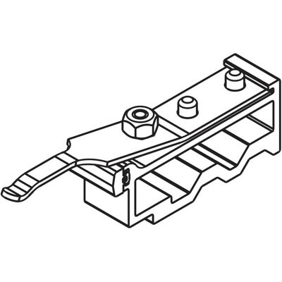 HAWA, Zubehör Türbeschlag, Schienenpuffer für -Junior 250 A/B HAWA, Zubehör Türbeschlag, Schienenpuffer für -Junior 250 A/B