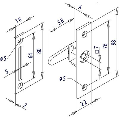 Fuhr, Möbelausstattung, Schlüsseleinreiber 513 (1 Stk.) Fuhr, Möbelausstattung, Schlüsseleinreiber 513 (1 Stk.)
