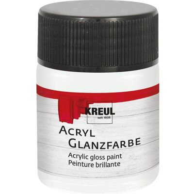 Kreul, Lack, Glanzlack 50 ml (Weiss, 0.05 l) Kreul, Lack, Glanzlack 50 ml (Weiss, 0.05 l)