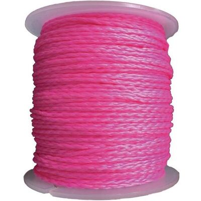 HP Autozubehör, Seil, Pflastererschnur Länge 100 m Ø 1,7 mm 30 kg Polypropylen pink (100 m) HP Autozubehör, Seil, Pflastererschnur Länge 100 m Ø 1,7 mm 30 kg Polypropylen pink (100 m)