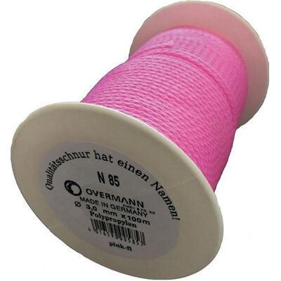 HP Autozubehör, Seil, Pflastererschnur Länge 100 m Ø 3 mm 100 kg Polypropylen pink (100 m) HP Autozubehör, Seil, Pflastererschnur Länge 100 m Ø 3 mm 100 kg Polypropylen pink (100 m)
