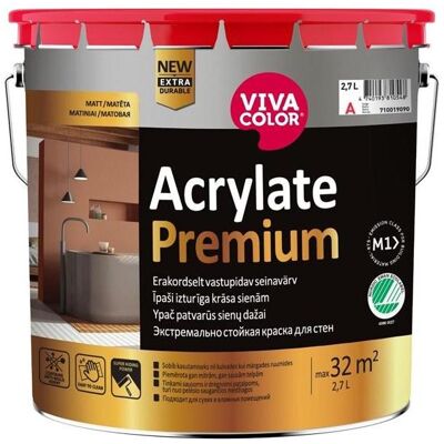 Viva Color, Künstlerfarbe + Bastelfarbe, Paint Acrylate Premium A 2.7l (2700 ml) Viva Color, Künstlerfarbe + Bastelfarbe, Paint Acrylate Premium A 2.7l (2700 ml)