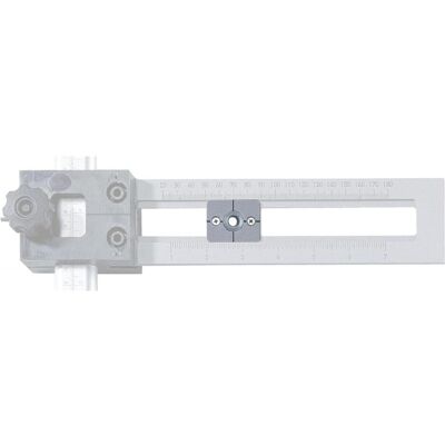 Hettich, Möbelgriff, ACCURA Ersatzschieber mit Bohrbuchse, Aluminium/Kunststoff Hettich, Möbelgriff, ACCURA Ersatzschieber mit Bohrbuchse, Aluminium/Kunststoff