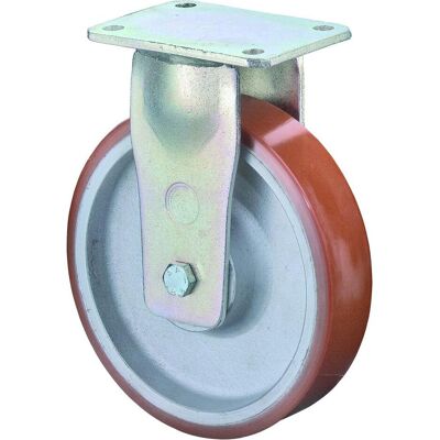 BS Rollen - Schwerlast-Bockrolle - Polyurethan - Stahl - 85mm - 800kg - Transportwagen BS Rollen - Schwerlast-Bockrolle - Polyurethan - Stahl - 85mm - 800kg - Transportwagen