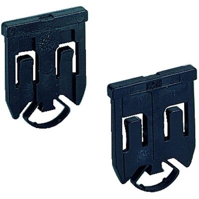 Hettich, Möbelausstattung, Verschlussstück schwarz für Verriegelung (10 Stk.) Hettich, Möbelausstattung, Verschlussstück schwarz für Verriegelung (10 Stk.)
