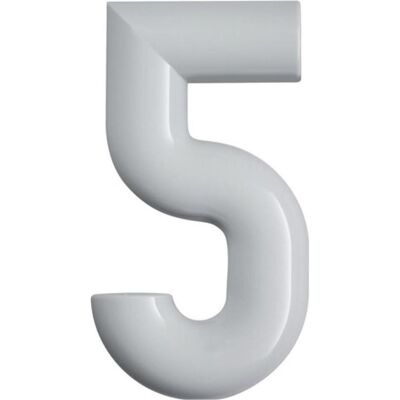 Hewi, Hausnummer + Türschild, Hausnummer Ziffer 5 Spezial-Polyamid 99 reinweiss 165mm D.33mm Hewi, Hausnummer + Türschild, Hausnummer Ziffer 5 Spezial-Polyamid 99 reinweiss 165mm D.33mm