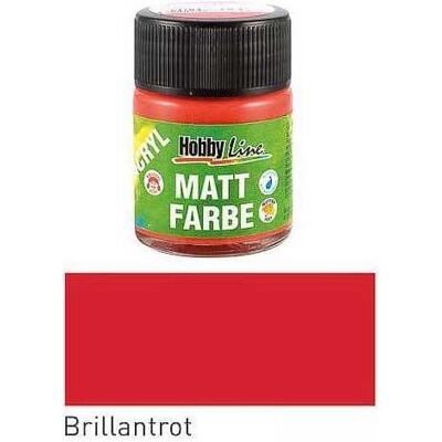 Kreul, Künstlerfarbe + Bastelfarbe, Acryl Mattfarbe Brilliantrot 50ml (50 ml) Kreul, Künstlerfarbe + Bastelfarbe, Acryl Mattfarbe Brilliantrot 50ml (50 ml)