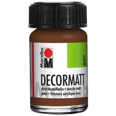 Marabu, Künstlerfarbe + Bastelfarbe, Decormatt Acryl hellbraun (15 ml) Marabu, Künstlerfarbe + Bastelfarbe, Decormatt Acryl hellbraun (15 ml)