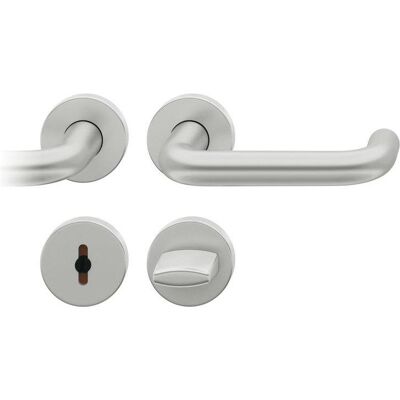 FSB Aluminium Türklinke - Rundrosette - Für DIN Links/Rechts FSB Aluminium Türklinke - Rundrosette - Für DIN Links/Rechts