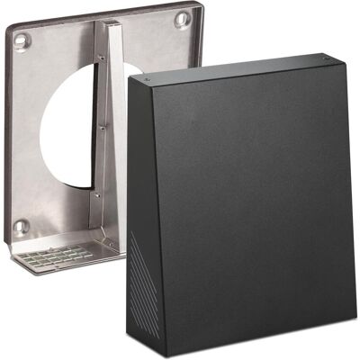 Lunos, Zubehör Belüftungstechnik, Aussenhaube mit Schalldämmung Nexxt 235x205x72mm anthrazit Lunos, Zubehör Belüftungstechnik, Aussenhaube mit Schalldämmung Nexxt 235x205x72mm anthrazit