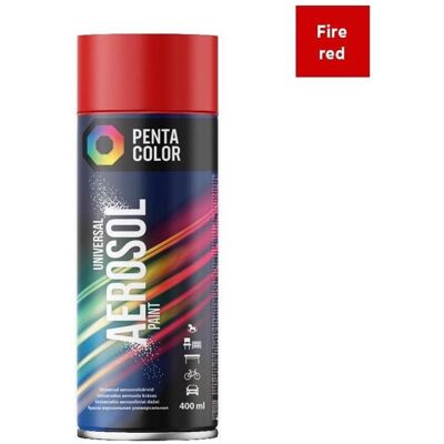 Pentacolor, Künstlerfarbe + Bastelfarbe, PAINT AEROS PENTA FIRE RED 400ML R-3000 (400 ml) Pentacolor, Künstlerfarbe + Bastelfarbe, PAINT AEROS PENTA FIRE RED 400ML R-3000 (400 ml)