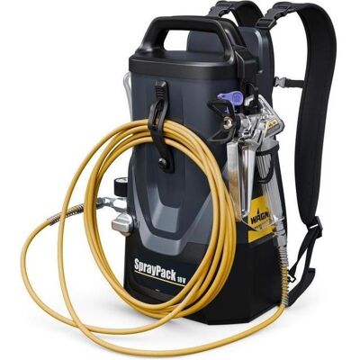 Wagner, Farbsprühsystem, SprayPack 18 V KIT Farbsprühsystem 4000 mA 18 V Fördermenge (max.) 0.9 l/ Wagner, Farbsprühsystem, SprayPack 18 V KIT Farbsprühsystem 4000 mA 18 V Fördermenge (max.) 0.9 l/