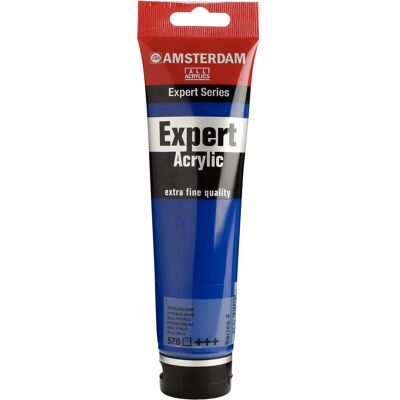 Amsterdam, Künstlerfarbe + Bastelfarbe, Expert Acrylfarbe Tube 150 ml Phthaloblau 570 (150 ml) Amsterdam, Künstlerfarbe + Bastelfarbe, Expert Acrylfarbe Tube 150 ml Phthaloblau 570 (150 ml)
