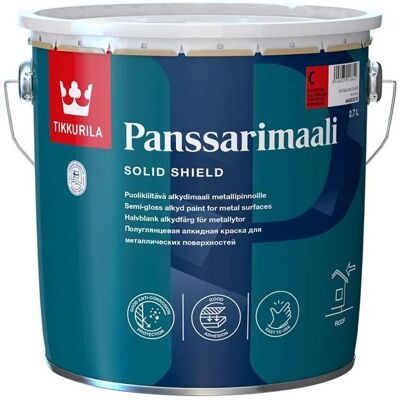 Tikkurila, Künstlerfarbe + Bastelfarbe, Paint F/Roof Panssarimaali A 2,7l (2700 ml) Tikkurila, Künstlerfarbe + Bastelfarbe, Paint F/Roof Panssarimaali A 2,7l (2700 ml)