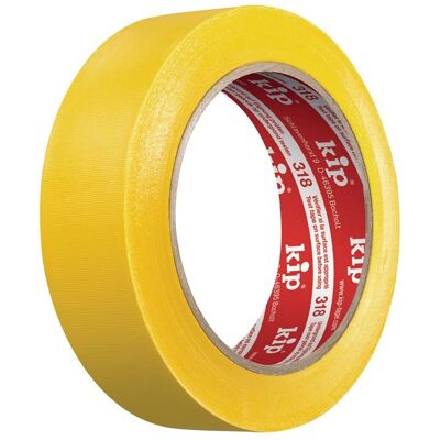 6x Kip, Klebeband, PVC Schutzband 318 gelb Länge 33 m Breite 50 mm (50 mm) 6x Kip, Klebeband, PVC Schutzband 318 gelb Länge 33 m Breite 50 mm (50 mm)