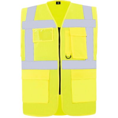Korntex, Warnweste, Warnweste Multifunktional Hamburg Signal-Gelb mit 360° Sicherheit 3XL EN ISO 20471 KXCMF (3XL) Korntex, Warnweste, Warnweste Multifunktional Hamburg Signal-Gelb mit 360° Sicherheit 3XL EN ISO 20471 KXCMF (3XL)