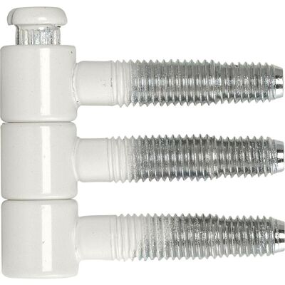 SFS - Steckband Ø13xH38.7 - Weiß beschichteter Stahl - RAL 9010 - Türbeschlag SFS - Steckband Ø13xH38.7 - Weiß beschichteter Stahl - RAL 9010 - Türbeschlag