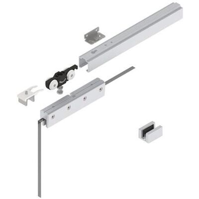 Woelm, Zubehör Türbeschlag, Schiebesyst.73 80kg GLT ESG 8/10mm Umbaugarnitur HELM Woelm, Zubehör Türbeschlag, Schiebesyst.73 80kg GLT ESG 8/10mm Umbaugarnitur HELM