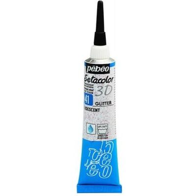 Pebeo, Künstlerfarbe + Bastelfarbe, Setacolor 3D Glitter Effekt (20 ml) Pebeo, Künstlerfarbe + Bastelfarbe, Setacolor 3D Glitter Effekt (20 ml)