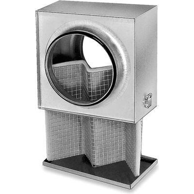 Helios, Zubehör Belüftungstechnik, HELI LFBR 160 Luftfilter-Box rund Helios, Zubehör Belüftungstechnik, HELI LFBR 160 Luftfilter-Box rund